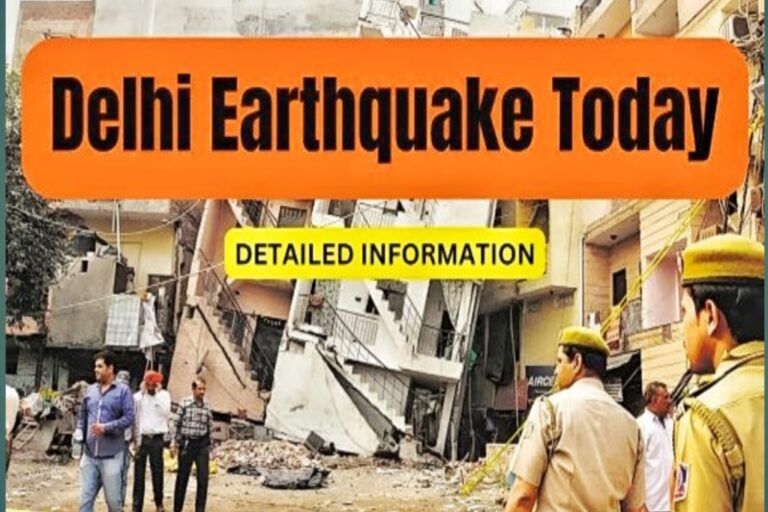 Earthquake in Delhi